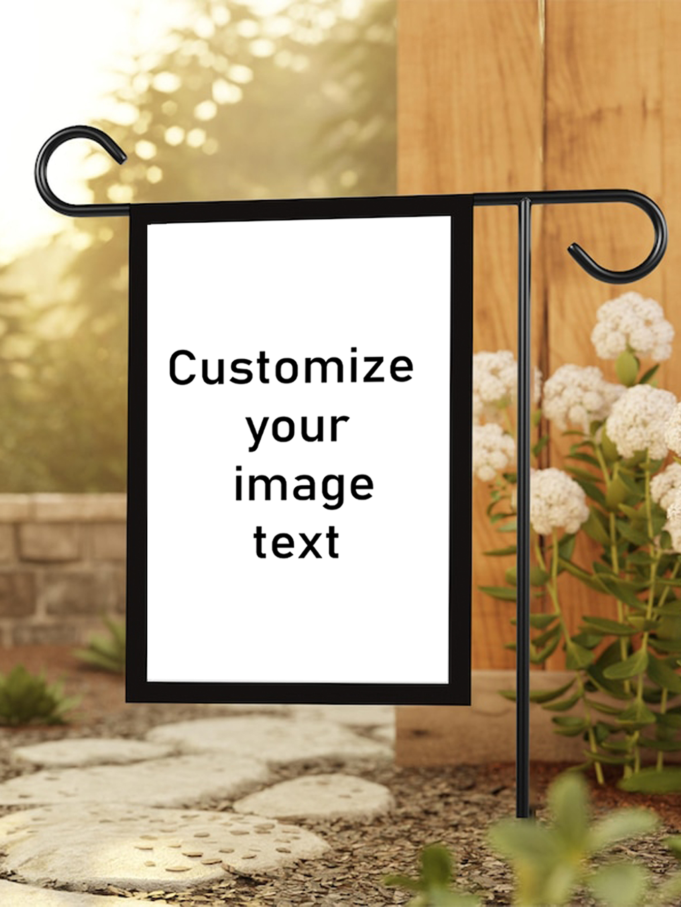 Personalized Outdoor Garden Flag 12x18（Not lnclude Flagpole）